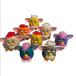8 1998 Furby mcdonald’s toy lot